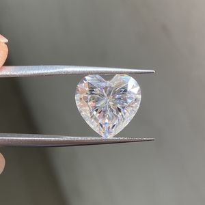 Свободные бриллианты meisidian d vvs1 форма сердца 6x6mm 08karat Stone Diamond Pirce для обручального кольца 230619