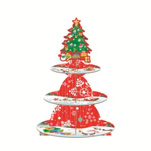 100 Sets Hochzeit/Geburtstag Weihnachten Cupcake Ständer Karton Pop Papier Kuchen Display Ständer