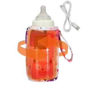 Flaskvärmare sterilisatorer USB Baby Warmer Bag 3Speed ​​Temperatur Justerbar mjölkvärmehållare Håll använd för inomhus och 230620