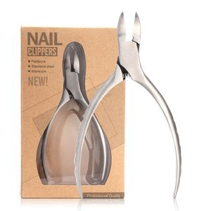 Cuticle Scissors 1Pcs Nail Thick Ingrown Toenail Clippers Stainless Steel Dead Skin Pliers Professional Foot Care Pedicure Tool 230619