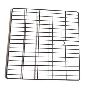 Tools Ware Oven Safe Nonstick Baking Cooling Grid Sheet Checkered Chef Racks Rack Wire