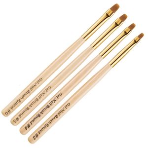 Spazzole per unghie 20pcslot Rose Gold Cleaning Art Manicure Clean per cuticole polacche fino 230619