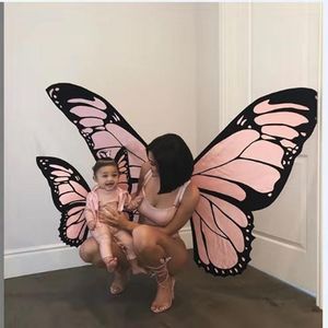 Scene Wear Fashion Sexy Lady Belly Dance Halloween Cosplay Butterfly Wing Fairy Costumes For Adult Kids Accessory Party Costume Decoration