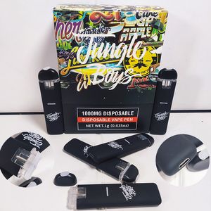 Jungle Boys Boy Boyz Disponibla vape tomma pennor vapes disponibles e cigarett bar pods anordning 380mAh laddningsbart batteri 1 ml förångare med förpackningspatron