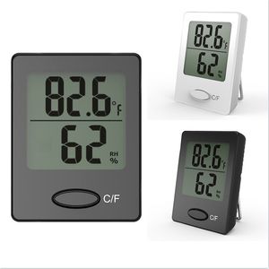 60pcs Indoor Mini Digital Display Electronic Thermometer Hygrometer Living Room Hygrometer Large Screen High Accuracy