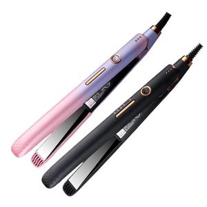 Hair Straighteners Professional Straightener Iron With Fourspeed Temperature Electric Fast Heat Rod For Fashion Look Beauty Care Product 230620