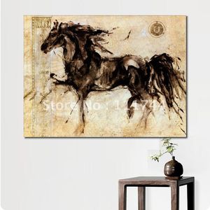 モダンな手描きの抽象キャンバスアートLepa Zena Oil Painte Home Decor for Bedroom