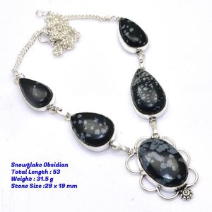 Kolye Kolyeleri Orijinal Emerald Yeşil Onyx Moonstone Ametist Dentrite Opal Yosun Akik Labradorit Sitrin Silvers Copperpendant