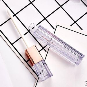 Lipgloss plastik kaplar boş dudak tüp mini dudak parlatıcı bölünmüş şişe makyaj araçları hızlı nakliye f2173 ialbi