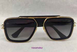 Лучшие оригинальные оптовые солнцезащитные очки DITA онлайн -магазин DITA Солнцезащитные очки UV Gold Rame Black