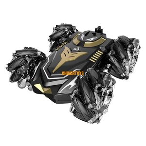 Remote Control Car Kids Toys 4WD Drift Stunt Vehicle Popular Double-sided Rotary Cross-country Climbing Light Music Toy RC Cars