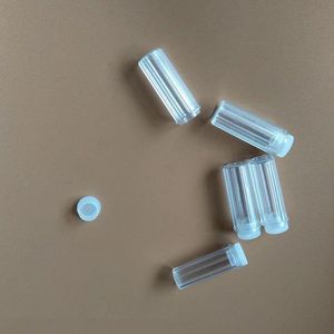 Mini frasco de medicamento de plástico 5g comprimido de plástico transparente cápsula cápsula portátil transporte rápido F628 Qqcrd