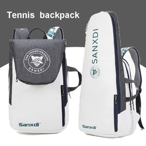 Tennis Bags Badminton Bag Racket Backpack Padel Training Squash For Women Men Waterproof Foldable Outdoor Sports Rucksack Large 230619