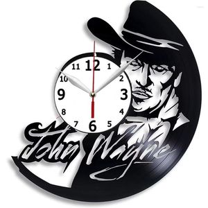 John Wayne과 호환되는 벽 시계 장식 시계 Diff를위한 배우 미국인의 이미지