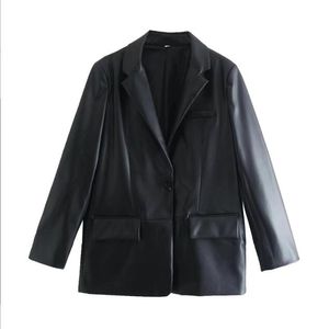 Neuer zweifarbiger, durchgehender Blazer für Damen