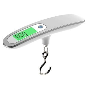 50kg/10g Luggage Scale Electronic Digital Portable Hook Travel Scale Weighs Baggage Bag Hanging Scales Balance Weight LCD