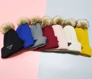 Вязаная шляпа дизайнер Beanie Cap Mens осень зимний кепки