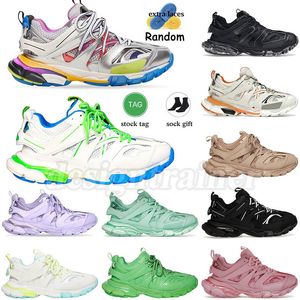 Designer Running Shoes Track 3 3.0 Runners Shoes Sneakers For Men and Women Tess.S.Triple Black White Pink Blue Orange Gul Green Tess Paris Sports Casual Shoes