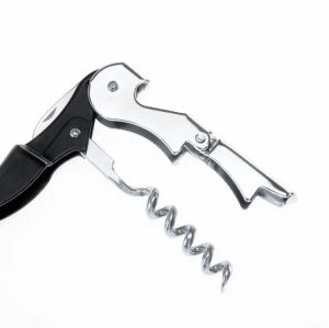 100pcs/lot Wine Corkscrew Opener Stainless Steel Bottle Opener Wine Corkscrew Tool Easy Use factory outlet