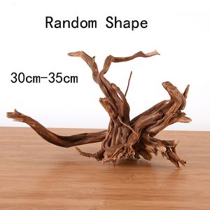 Decorazioni Decorazione Casuale Tronco d'albero naturale Driftwood Fish Tank Aquarium Plant 230620