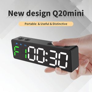 Temporizadores Gym Timer LED Workout Colck Count DownUp Clock Ultra-Clear Digital Display Multi-Cenas led Timer Home Gym Fitness 230620