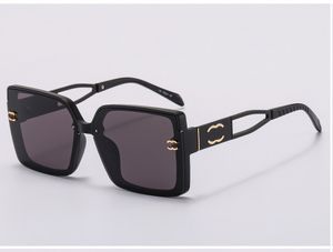 Designer solglasögon för män kvinnor retro glasögon uv400 utomhus nyanser acetat ram mode klassiska lady solglasögon speglar med ruta 5 färger chan1302