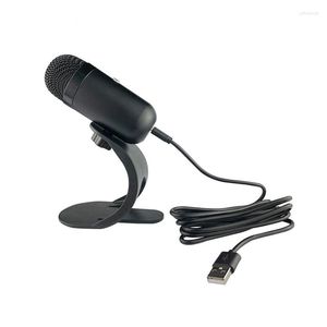 Mikrofonlar AT41 Masaüstü USB Mikrofon Profesyonel Kondenser Mikrofon PC akıllı telefon için canlı kayıt video konferans oyunu PS4/PS5
