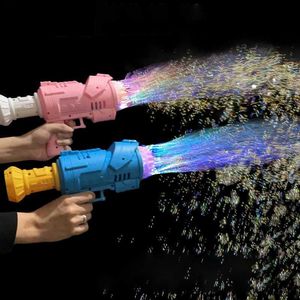 Sand Play Water Fun Gun Light Machine For Wedding Party Form Automatic Blower Soap Toys For Children Birthday Presents R230620