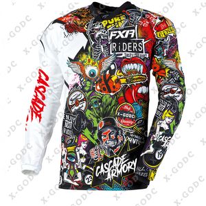 Radfahren Shirts Tops Motocross Jersey Langarm Enduro MTB Downhill Mountainbike DH Maillot Ciclismo Hombre Schnell Trocknend Shirt 230620