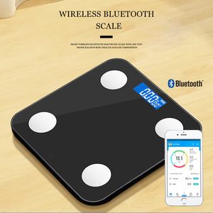 体重スケールバスルームスケールBluetooth電子床with Wirlesscompatible Precision Balance BMI Health Analyzer 230620