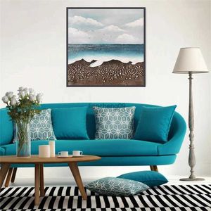 EverShine 100% Hand Painted Oil Painting Scenery Handmade Canvas Mural Abstract Image New Arrival Wall Artwork Home Decor Gift L230620