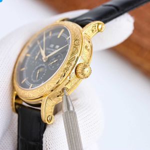 Clássico P Luxo Um Elegante T ultrafino E 40mm K relógios de pulso Novo 7I9T 1950 Ref.1463 Relógio de presente gelado de alta qualidade para homens e mulheres