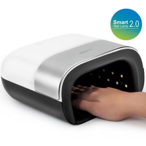 Nageltorkar SUNUV SUN3 Nail Dryer Smart 2.0 48W UV LED -lampspik med smart timerminne Invisibel Digital Timer Display Nail Dying Machine 230619