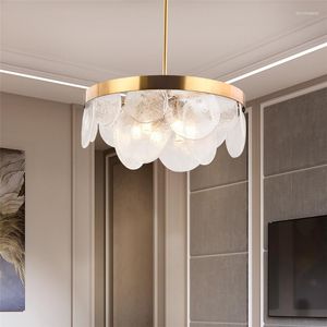 Chandeliers Modern Deco Chambre Iron Living Room Restaurant LED Pendant Lights Hanging Ceiling Lamps Lustre Pendente Lamp