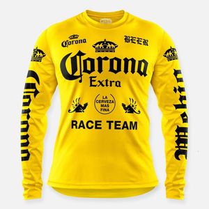 Camisas de ciclismo tops estrada mens ciclismo motocross jersey mtb downhill mountain bike dh respirável 230620