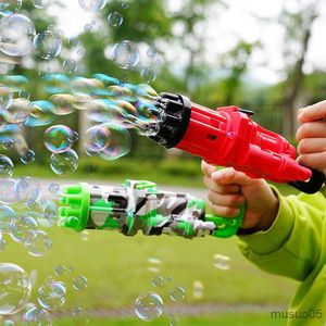 Piasek Play Water Fun Nowy maszyna Automatyczne pistolety dla dzieci Electric Shooter Summer mydło woda R230620