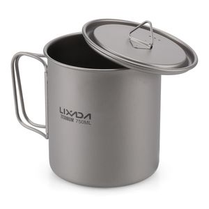 Camp Kitchen Lixada Ultralight Cup Water Mug with Foldable Handle Outdoor Portable Camping Picnic 300ml 350ml 550ml 650ml 230617