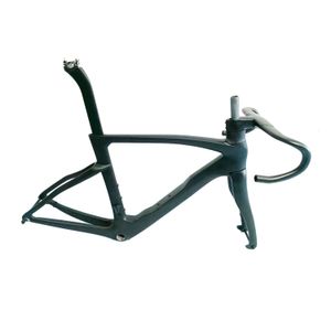 Racks de caminhão de carro T1000 quadro F14 aro de freio a disco estrada bicicleta de carbono conjunto de quadro e guidão 230617