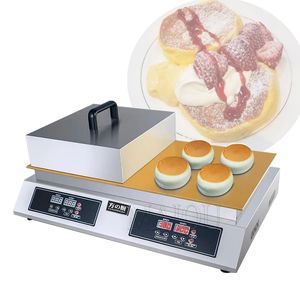 110 فولت 220 فولت شاشة رقمية تجارية Souffle Machine Fluffy اليابانية Souffle Pancakes Maker