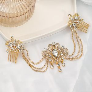 Kopfschmuck, Birnenkrone, Braut-Diademe, luxuriöse Kristalldiamanten, Party-Haarschmuck, Strass, Prinzessin, Hochzeit