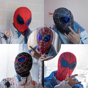 Parallel Universe Steel Spider spelar kostym Cosplay Wide Edge smala huvudbonader