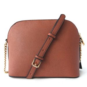 2023 Shell Bags Classic Women 'Handväskor Dam Composite Toe Leather Clutches Axelväskor Kvinnmynt Pures Coffee and Beige