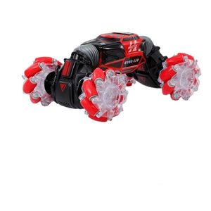 Nowy 4WD RC SUNT CAR WATK GESTU CONTROLA CONTRUKA ZESTAWY ELEKTRYCZNY RC DIRF TRANSFORMACJA DLA KITU ZABAWA Z LED LED Light