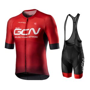 Cykeltröja sätter Raudax GCN Set Mtb Uniform Bike Clothing Summer Dreatble Clothy Clothy Cycle Shirt Ropa Ciclismo Bib Pants 230620