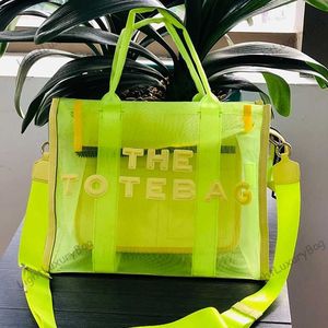 Дизайнерский макарон-конфеты цветной сумки сумка с большой емкостью сумочка сетка алфавит Портативный поперечный кузов широкий плечевой ремон
