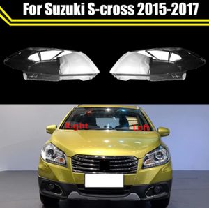 Car Front Headlight Cover For Suzuki S-cross 2015 2016 2017 Auto Headlamps Transparent Lampshades Lamp Light Lens Glass Shell