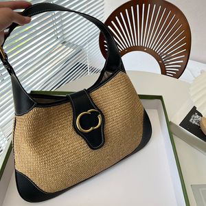 Mulheres Designers Half Moon Hobos Designer Letters Messenger Hobo Bags Womens Handbags woven Cross Body Shoulder Bag 2306203Z