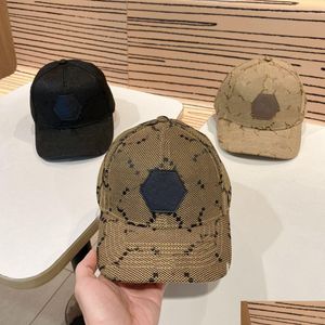 Ball Caps 23Ss Designer Hat Letter Baseball Casquette For Men Womens Cappelli Street Fitted Fashion Beach Sun Sports Cap Drop regolabile Dhklu