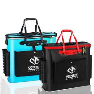 Accessori per la pesca Secchio da pesca portatile Scatola per pesci vivi Borsa da pesca pieghevole Contenitore per acqua da campeggio Borse per bacinelle da pesca Scatola di immagazzinaggio per attrezzatura da pesca 230619