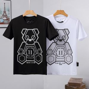 Summer Męski Mężczyzn Casual T-shirt MECHANICAL MECHANICAL WIERTOWY DRUKOWANIE DRUKOWANIE HIP-HOP STYJNY STORE SCICK Wygodne oddychające bawełniane blaty